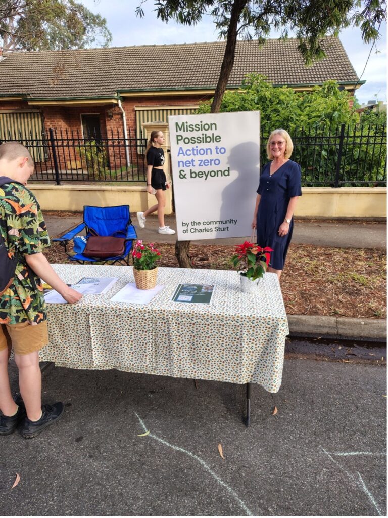 Mission Possible presenting at the Herb Society of SA's gathering at Findon Community Centre.